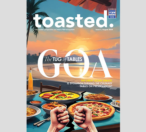 Toasted for National Restaurant Association of India